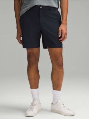 Lululemon ABC Classic-Fit Short 7" *Warpstreme Navy Size 30
